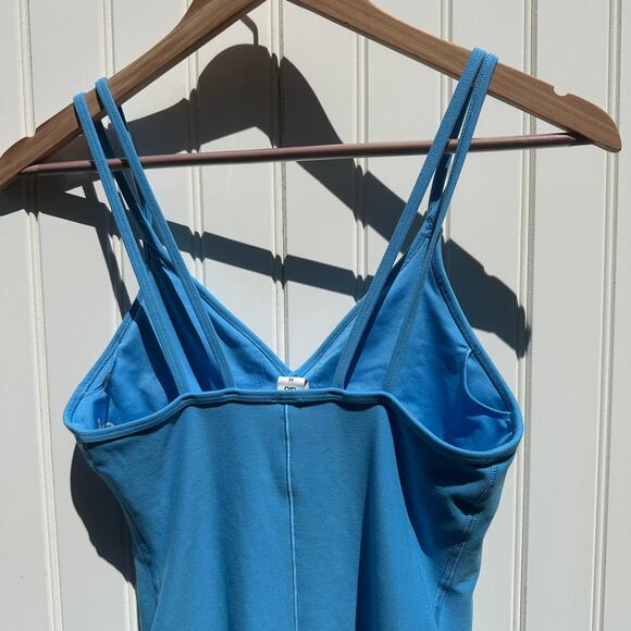 Alo Yoga Alosoft Suns Out Onesie Azure Blue Size Medium Limited Edition Romper - Picture 9 of 16